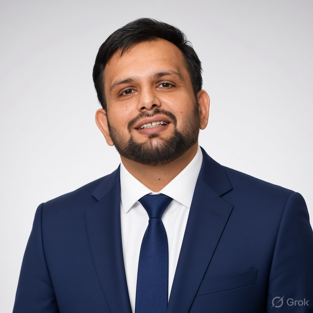 Nikhil Trikha, business development consultant portrait
